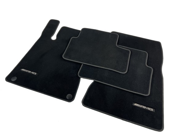 Mercedes A/B-Class CLA/GLA Floor Mats Fabric Edge from2018