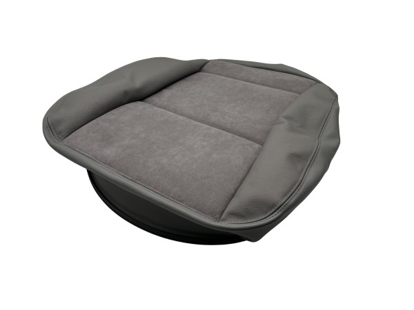 VW T5 Multivan funda asiento Alcantara cuero izquierda derecha 7H Artgrey asiento giratorio