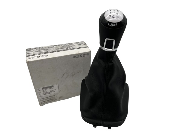 VW UP! 5-speed gear knob leather black knob gearshift