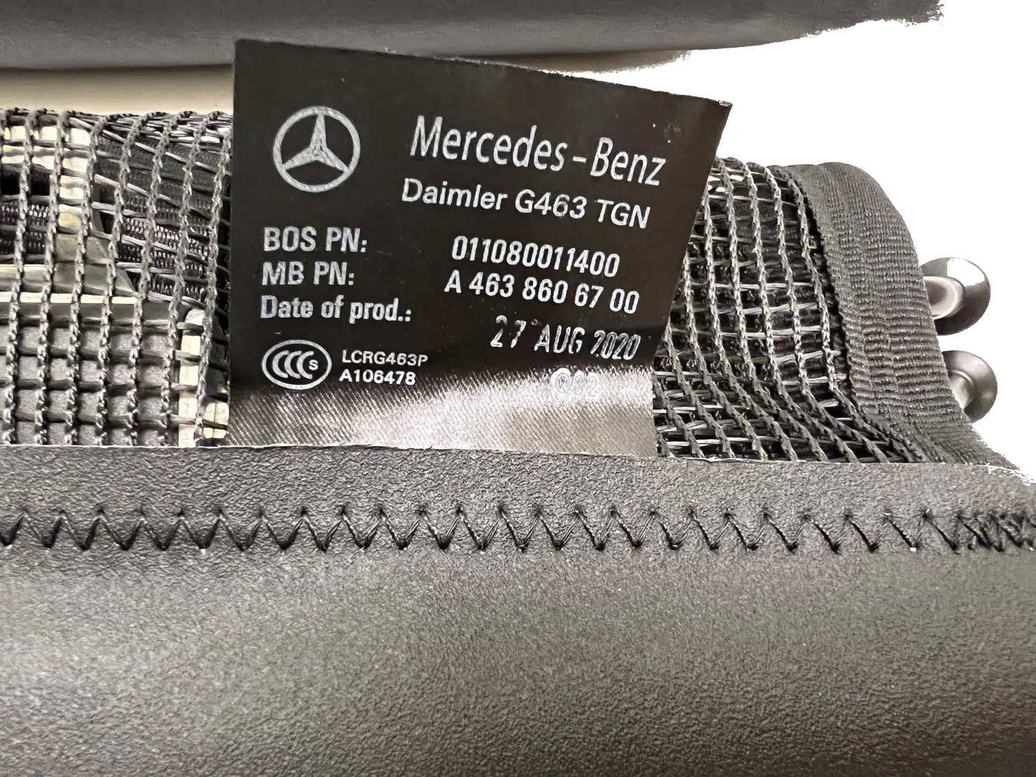 Original Mercedes Benz GLC X253 Gepäckraumnetz Netz Gepäcknetz Neu!