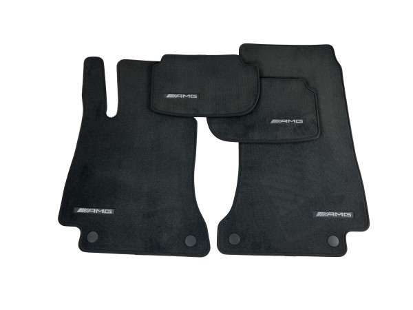 Mercedes E-Class A238 C238 AMG floor mats magma gray velours