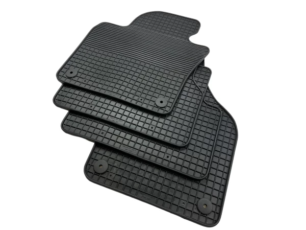 VW Tiguan 1 5N rubber floor mats black