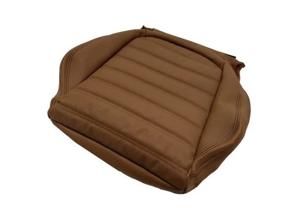 VW Scirocco 3 passenger seat cover leather brown