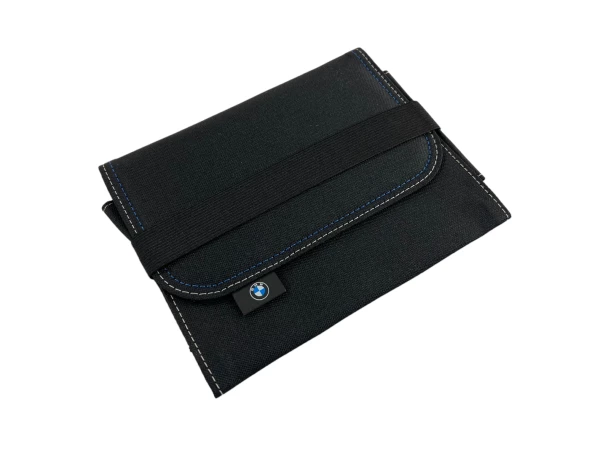 BMW on-board folder service folder operating instructions black blue fabric