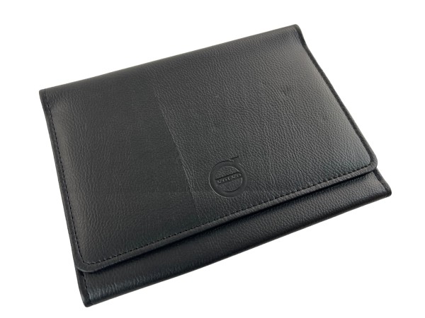 Volvo board folder service folder black with logo
