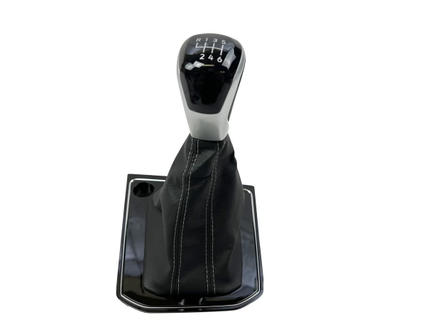 VW Touran 1T-Caddy 2K 6Gang Gearshift Leather Black