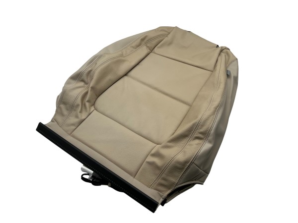 VW Tiguan 1 5N funda respaldo cuero asiento conductor izquierdo respaldo beige