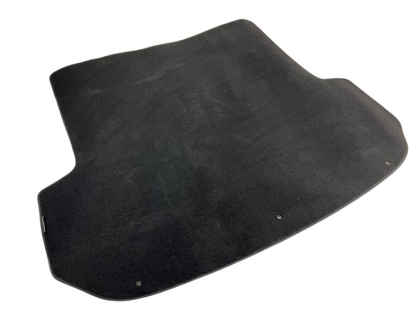 Alfombra maletero Kia Sorento 3 UM terciopelo negro con logotipo