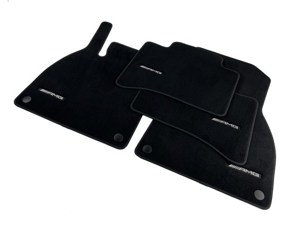 Mercedes-Benz EQS Floor Mats V297 Velour Beige