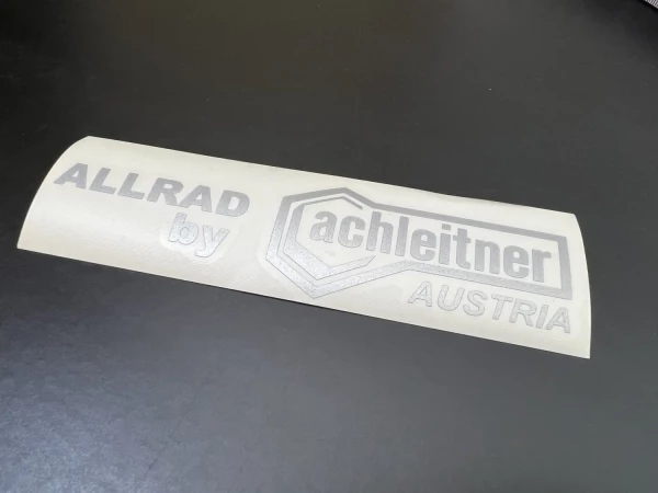 Letra VW Crafter tracción total de Achleitner logotipo emblema