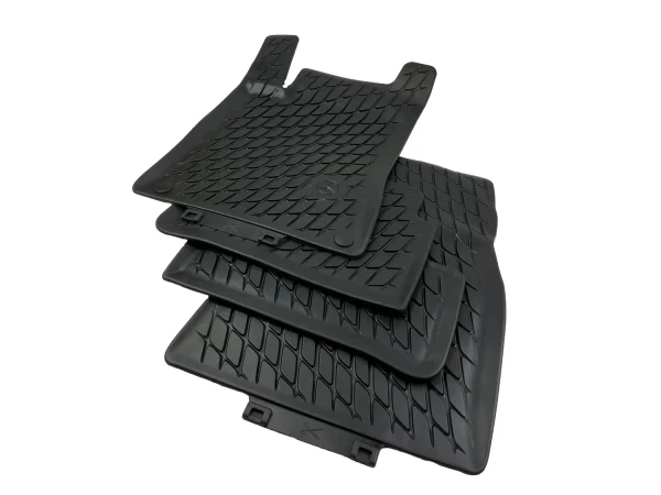 Mercedes Benz AMG floor mats leather edge from2018