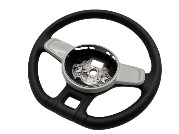 VW Beetle 5C steering wheel leather black leather steering wheel primed