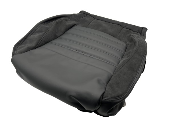 VW Touareg 7P funda asiento titanio negro asiento izquierdo cuero napa