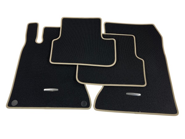 Tapis Mercedes Benz noir Comobeige bord A classe CLA GLA tapis