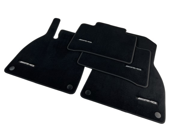 Tapis de sol Mercedes-Benz EQS V297 velours beige