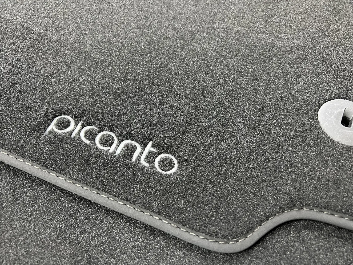 Fußmatten KIA Picanto Set GT-Line Velours Neu! | schwarz RS-Original-Carsupply