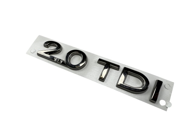 2.0 TDI Logo VW Audi Seat Skoda Embleem