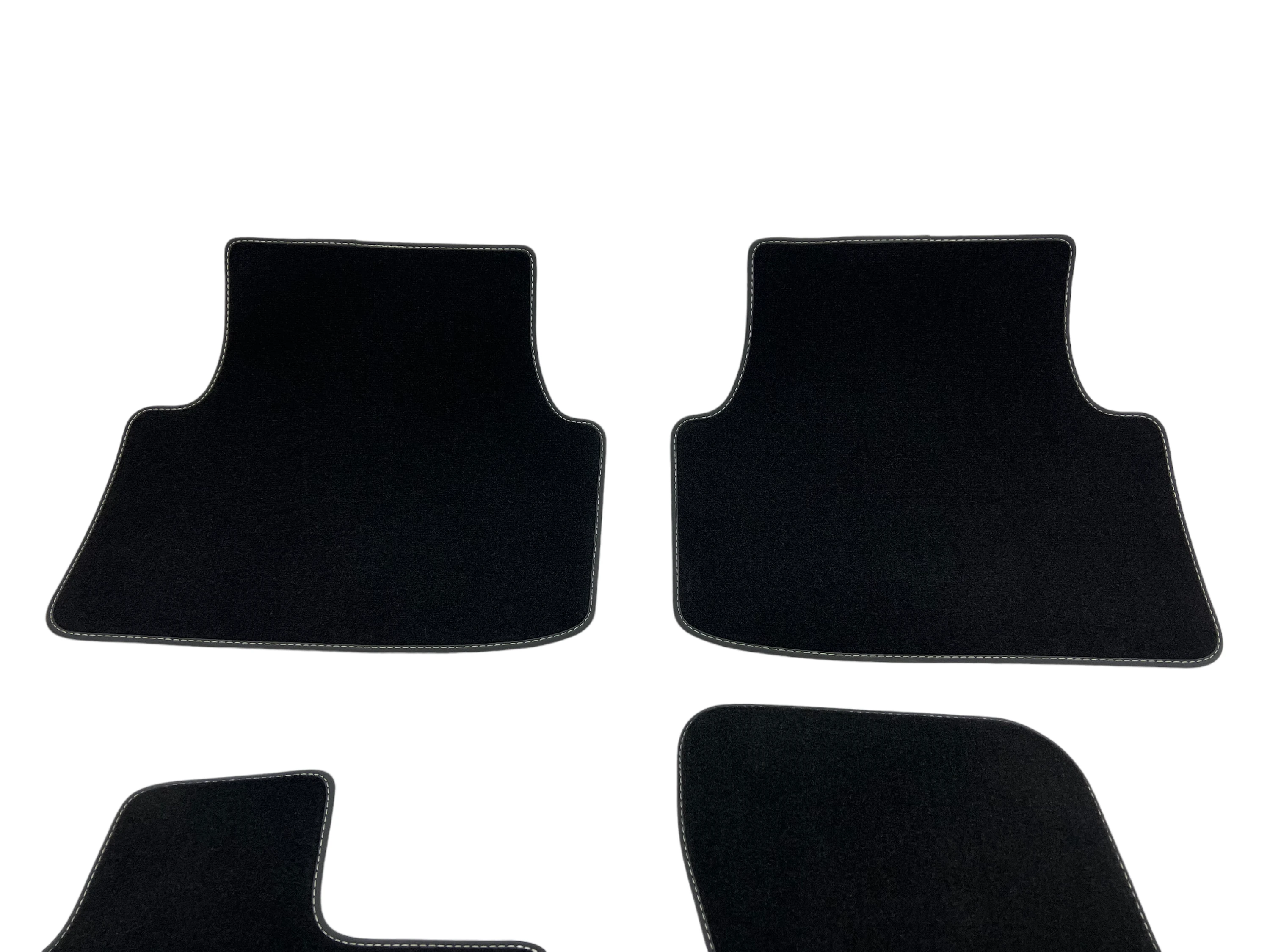 Alfombrillas Seat Leon 3 y 4 terciopelo negro con logotipo ¡Nuevo!