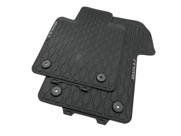 VW T5/6/6.1 floor mats black Multivan from 2009