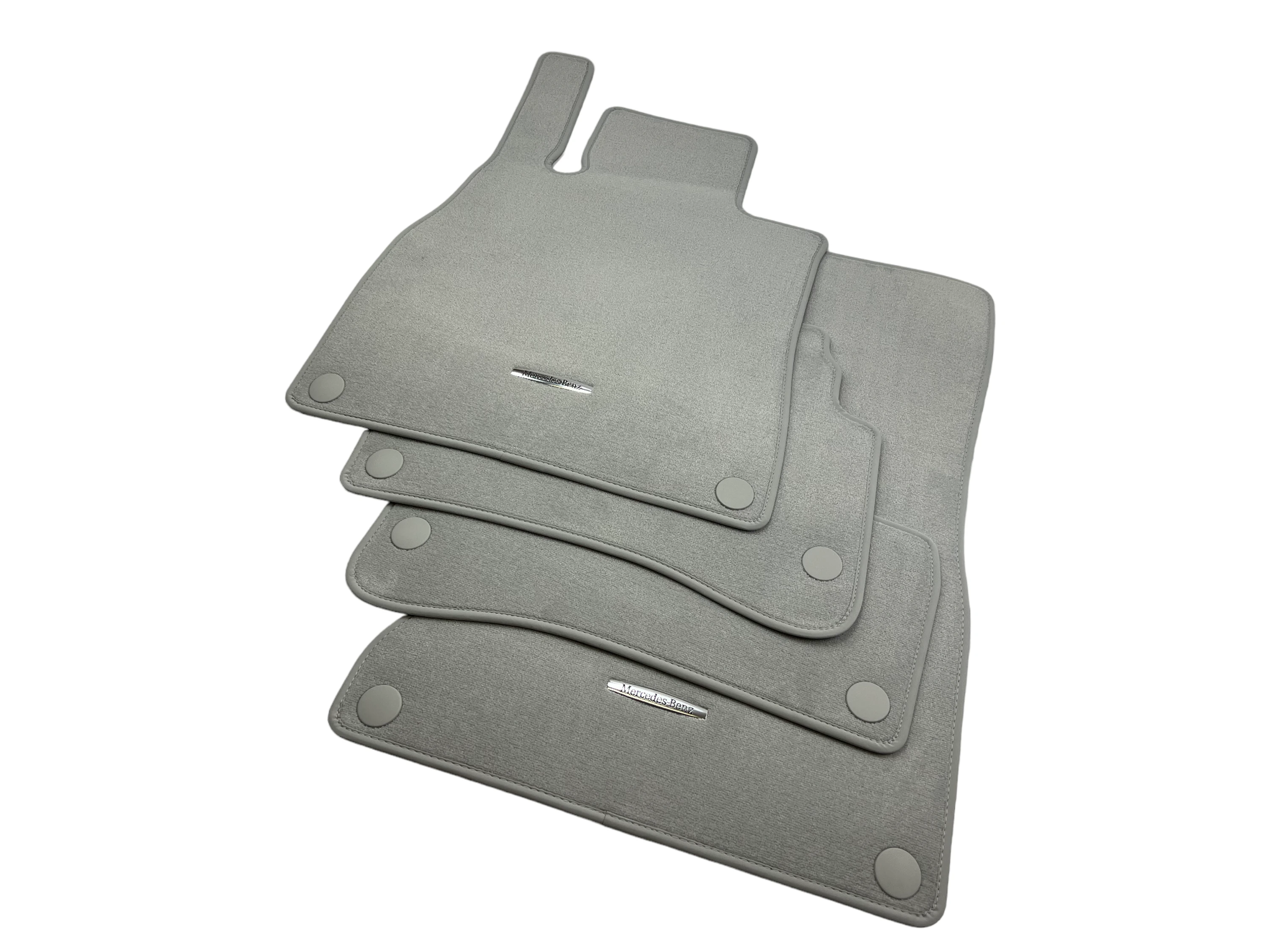 Original VW Mercedes-Benz S-Class W222 Floor Mat Set Greige Velour New!, RS Original Carsupply