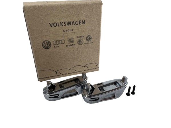 VW Passat 2x R Kappe Schlüsselkappe Autoschlüssel 3G B8 Set