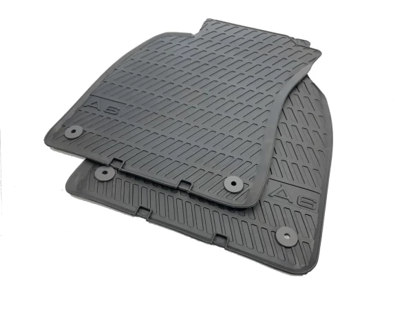 Audi A6 C6 4F rubber floor mats black all weather