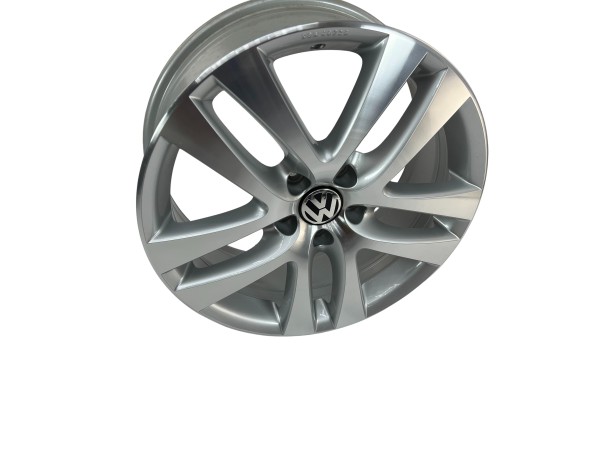 VW Tiguan 5N 1x Davenport cerchio in lega 18 pollici 7.0Jx18 ET43 argento