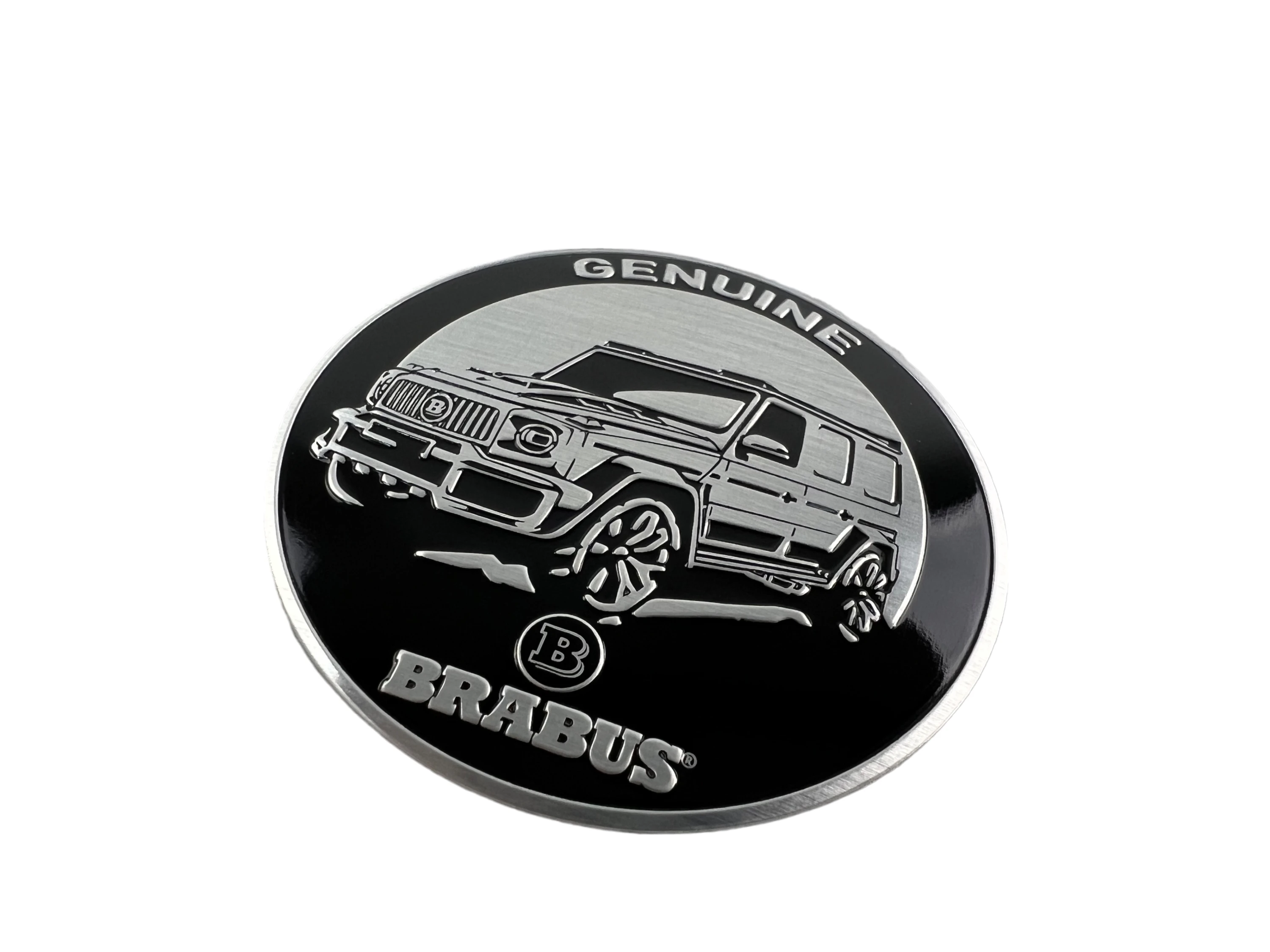 Brabus Emblem Shield Badge Silicone Sticker All SIZES Car Interior, Phone,  Laptop, Refrigerator, Suitcase, Glass, Mirror, Door, iPad 