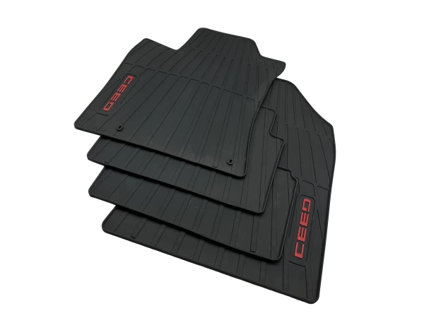 Kia Ceed CD GT-Line tapis de sol en caoutchouc noir à partir de 2018