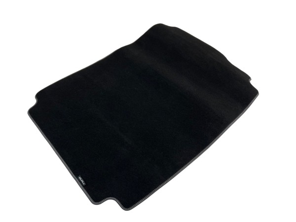 Tappeto del bagagliaio della Kia Niro in velluto nero con logo