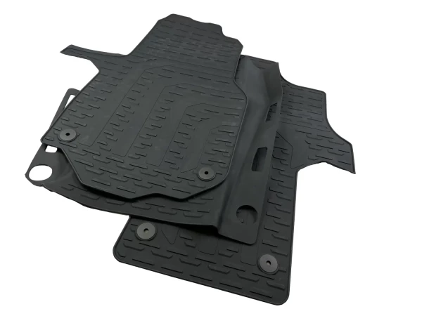 VW Rubber floor mats Crafter 7C MAN TGE black