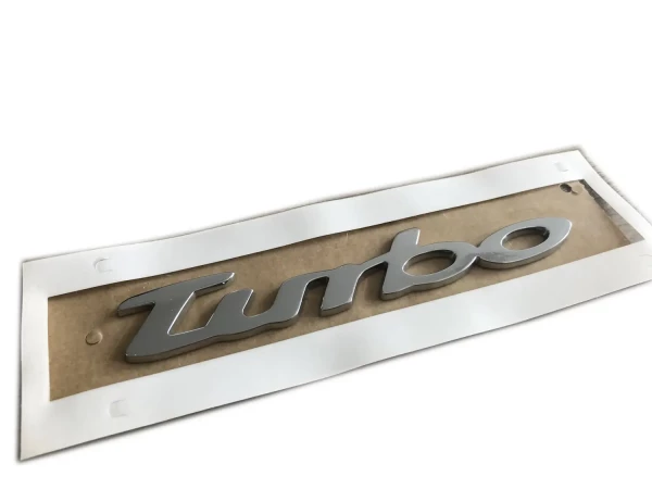 VW Turbo lettering Audi Seat Skoda logo emblem