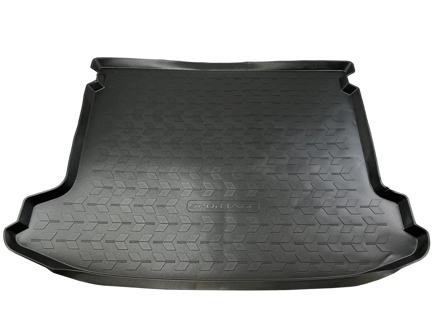 NQ5 Sportage | Kia mit RS-Original-Carsupply Kunststoff schwarz Kofferraumwanne Logo