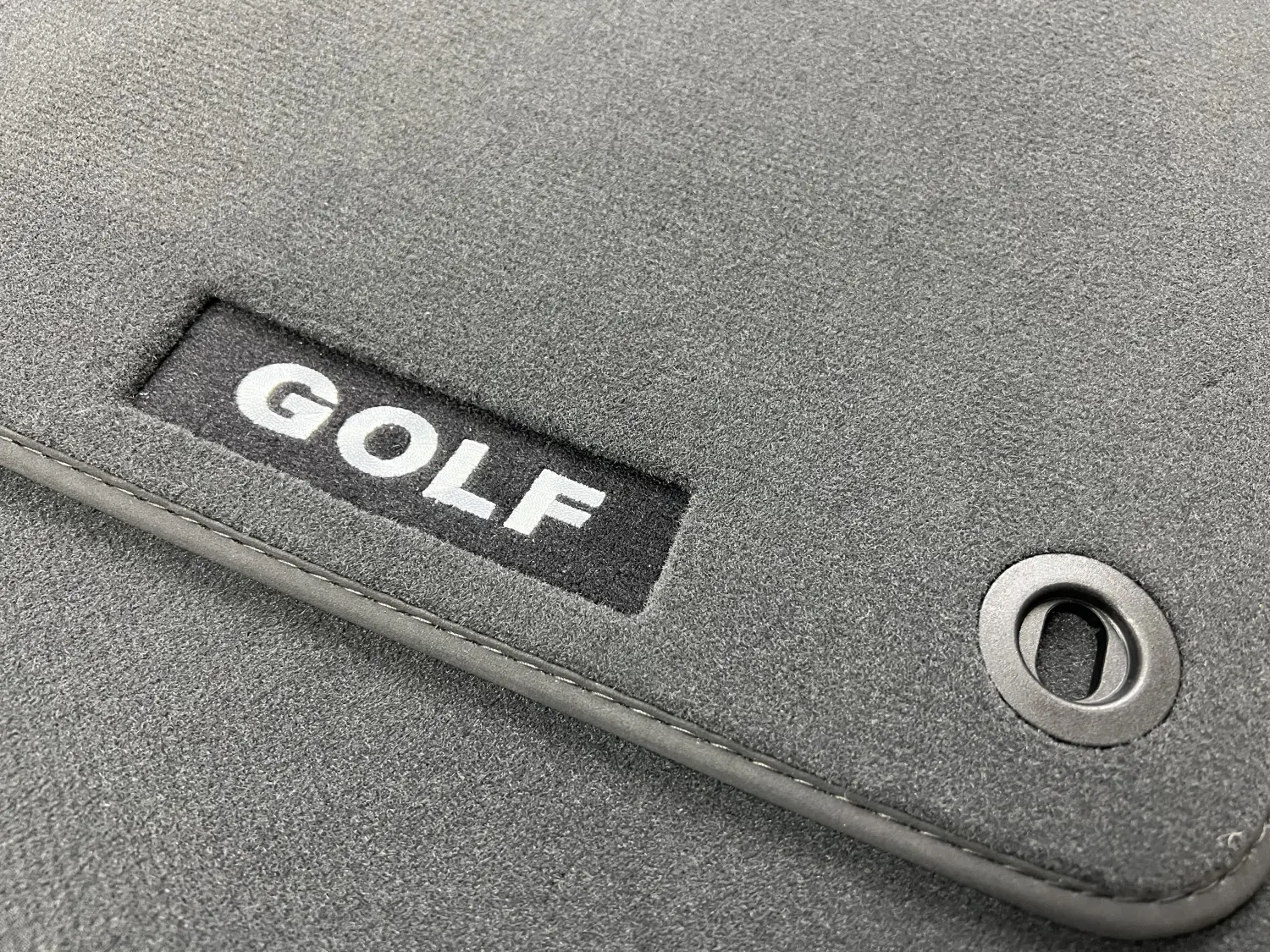 Tapis de sol VW Golf 5 6 Scirocco noir Premium avec logo Nouveau !