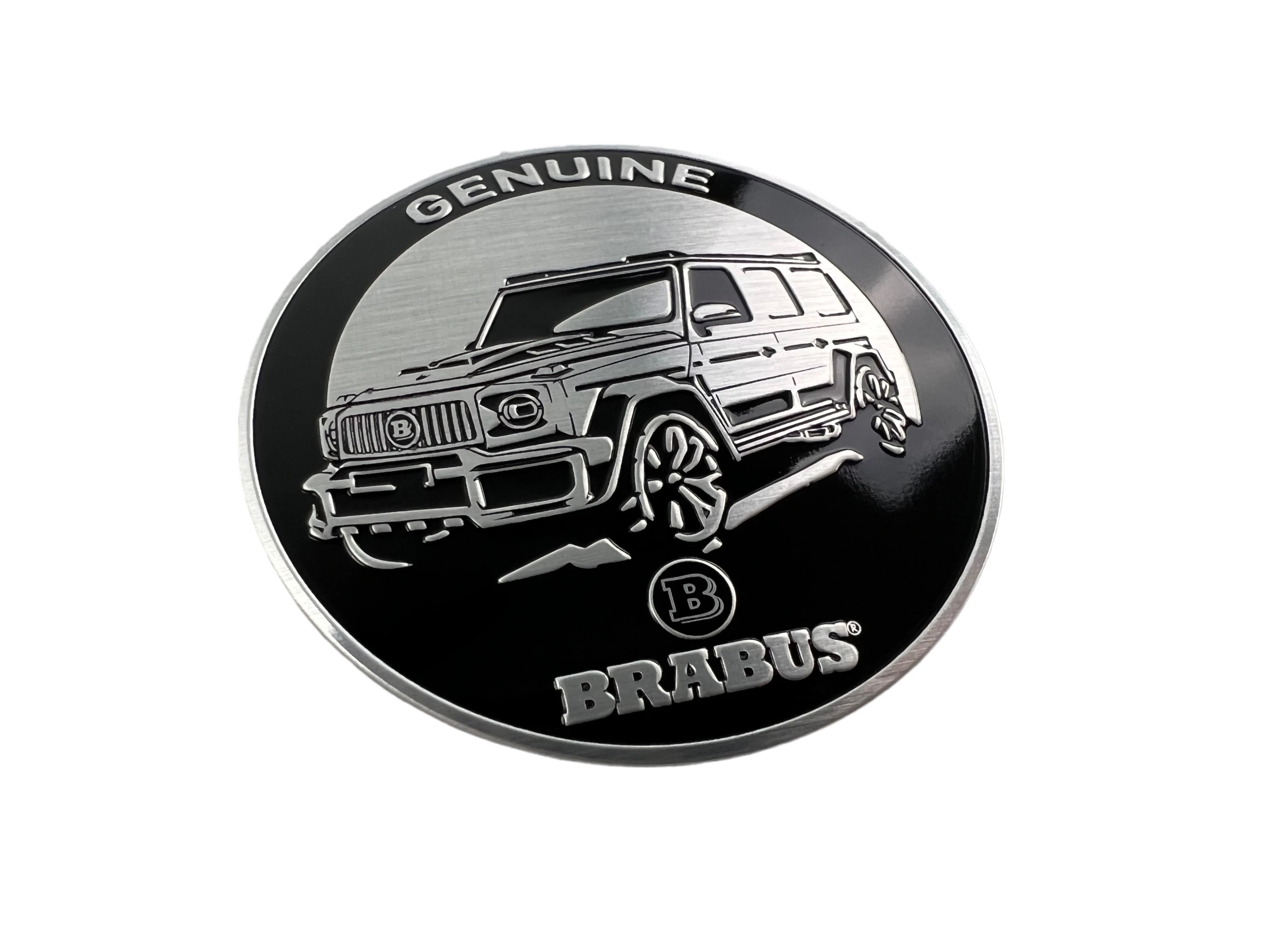 Brabus Black Logo Emblem Sticker for Mercedes