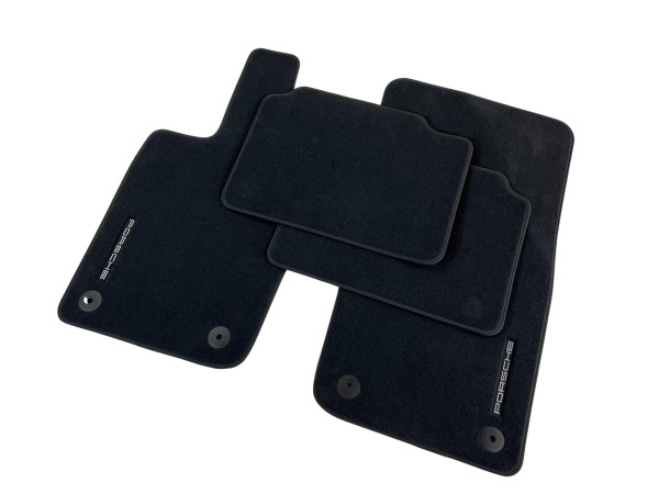 Porsche Panamera 971 972 Floor mats velour black