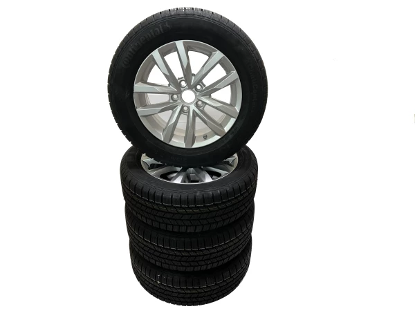 4x pneumatici invernali 16 pollici VW Passat originale 3G cerchi in lega 215 60 R16 completi
