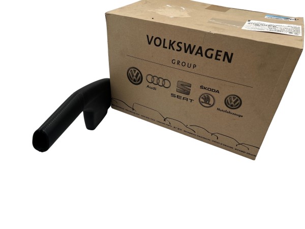 VW Polo 5 V 6R 6C Handle handbrake lever leather black Artgrey Vento