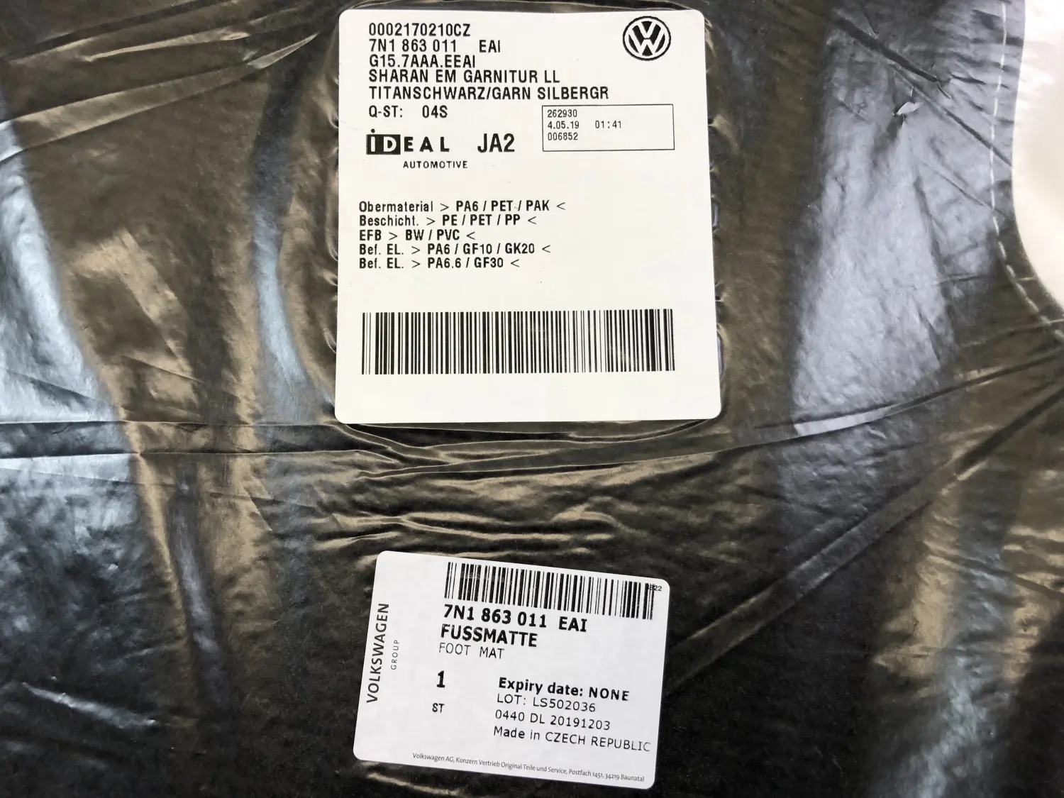 luxury Fußmatten für VW Golf 4 Type 1